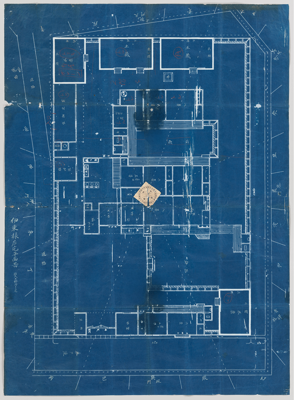 普賢寺伊東邸図面